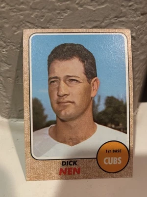 1968 Topps Baseball #591 Dick Nen EXMT - Image 1 of 2