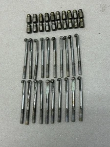 1920’s Banjo Nickel Over Brass Hooks And Nut 20pc Lot - Picture 1 of 9