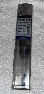 Mag-Bit Single Spur Auger Bit 1-3/8” Dia.  - Image 1 of 4