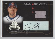2005 Donruss Diamond Kings Cuts Jerseys Signatures /50 Travis Hafner #DC-50 Auto