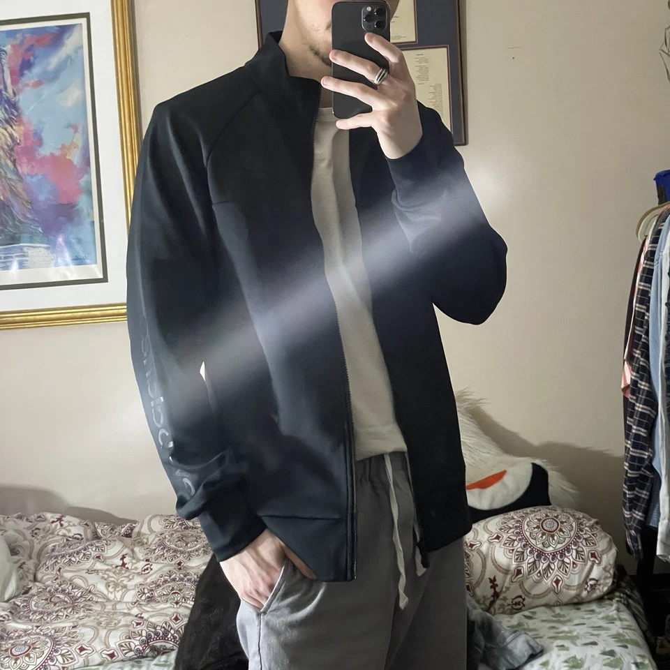 new balance Track Jacket - Push The Future - Black - Image 1 of 4