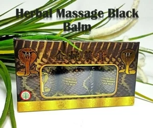 50 g. Thai Black Balm King Massage Strenge Venen Schmerzlinderung Kräuter HEISS - Bild 1 von 13
