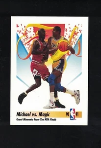 Skybox basket 1991-92 Michael Jordan Magic Johnson #333 - Foto 1 di 1