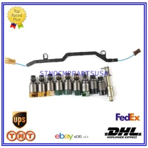 11PCS 6HP19 6HP26 6HP32 Transmission Solenoid Kit & Harness For BMW Jaguar XF - Imagen 1 de 6