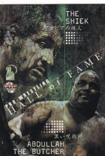 # 2-4/4　Abdullah the Butcher　The Sheik　2003 BBM Pro-Wrestling  Card Japan
