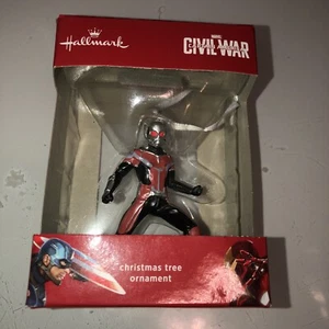 Hallmark Ornament Antman From Captain America Civil War Christmas Tree Ant man - Picture 1 of 5