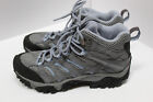 Merrell Moab 3 Mid Wp Womens Size 7.5 W Wide Hiking Boots Waterproof Granite