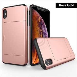 For iPhone X XS Max XR iPhone 8 Plus 7 Plus SE2020 Wallet Card Holder Case Cover