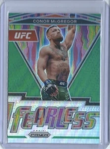 Panini Prizm UFC 2022 Conor McGregor Fearless Green Prizm - Imagen 1 de 4