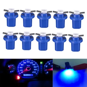 10pcs T5 B8.5D 5050 1SMD Auto Dash Cluster Speedmeter Instrument Panel LED Light - Picture 1 of 15