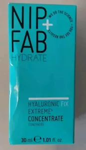 NIB Nip + Fab Hydrate Hyaluronic Fix Extreme Concentrate 1.01 oz Full Size - Picture 1 of 2