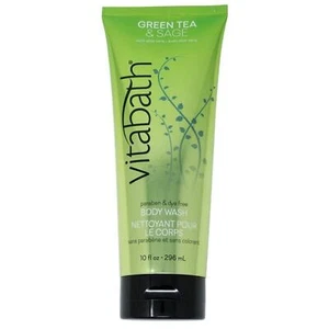 Vitabath Body Wash, Green Tea & Sage, 10 Fluid Ounce - Picture 1 of 6