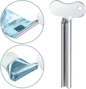 Toothpaste Metal Tube Squeezer Keys Metal Dispenser Roller Hair Dye Wringer Tool - Picture 1 of 8