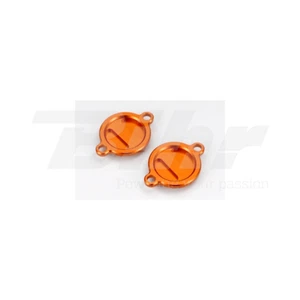 ART CARTER COPERCHIO FILTRO OLIO ERGAL CNC ARANCIO KTM SMC 690 2009-2010 - Zdjęcie 1 z 1