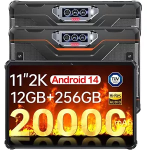 Tablet Exterior OUKITEL RT8 20000mAh 256GB Android 14 Doble SIM/5G WiFi/NFC/GPS - Imagen 1 de 11