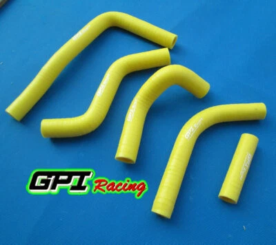 Manguera radiador silicona AMARILLO SUZUKI RMZ450 RMZ 450 2008-2012 2009 2010 2011 08 Foto 1 de 4