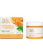 By Nature Brightening Night Cream With Vitamin C & Turmeric