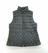 Talbots Puffer Puffa Down Vest Quilted Womens Jacket Coat sz L