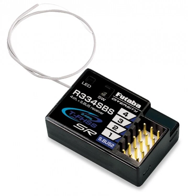 Futaba R334SBS Empfänger 4CH S.BUS2 T-FHSS-SR Diversity - Bild 1 von 1