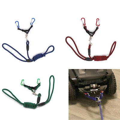 RC Crawler Car Tow Rope with Hook for 1:5 1:8 1:10 RC Car SCX10 TRX-4 Big S / E - Image 1 of 4