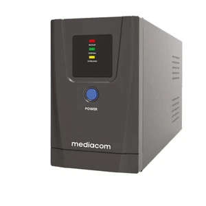 GRUPPO DI CONTINUITA' MEDIACOM Security Solution UPS 1300 VA M-UPS1300M - Picture 1 of 1