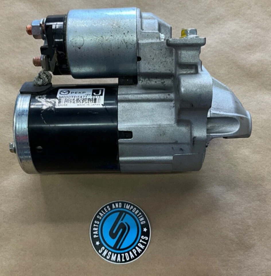 16-23 Mazda Miata MX-5 Miata OEM RF ND Starter Motor PEKP-18-400 150 Miles - Image 1 of 1