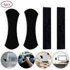TV Mount Fixate gel nano rubber pad Flourish Lama Wall Speaker holder Black 2x