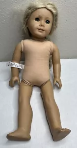 American Girl Puppe blonde Haare durchbohrte Ohren grüne Augen 2013 - Bild 1 von 8