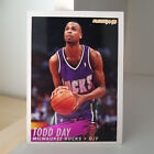 Todd Day 1994-95 Fleer NBA Basketball Trading Card #125