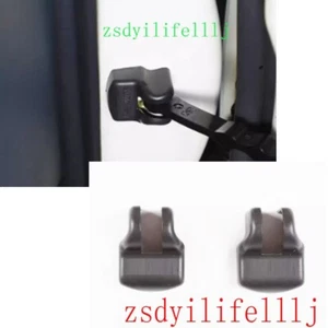 2x For Subaru BRZ Front Left Right LH RH Door Check Stopper Black ABS Cover Trim - Picture 1 of 1