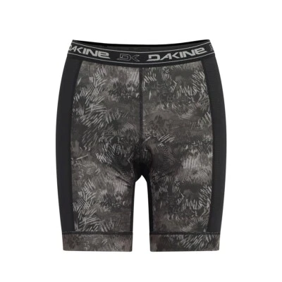 Dakine Mountain Bike Cycling Padded Pro Liner Shorts Women's Medium Hasher Print - Image 1 of 2