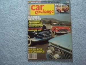CAR Exchange April 1982 features, Packard Panama Chevrolet history, 1958 Impala - Picture 1 of 2