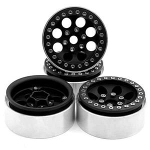 Metal 1.9" Beadlock Wheel Rim for RC 1/10 Crawler Car Axial SCX10 CC01 D90 TRX-4 - Picture 1 of 11
