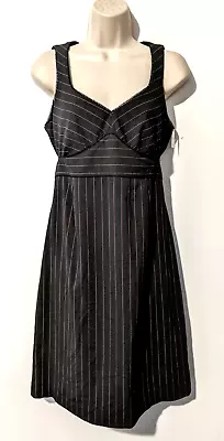 Motherhood Maternity Women's Sleeveless Striped Dress Sz S Polyester Blend EUC - Image 1 of 4