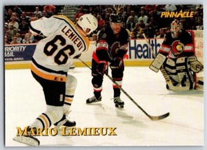 1997-98 Pinnacle Giant Eagle Mario's Moments MARIO LEMIEUX #17 Penguins