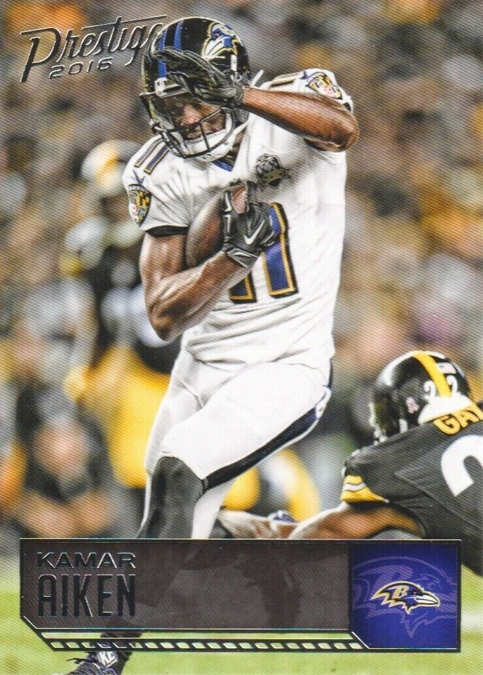 2016 Panini Prestige - KAMAR AIKEN #16 - BALTIMORE RAVENS 🏈 - Image 1 of 1