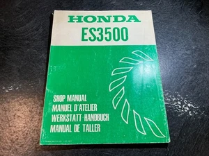 Honda ES3500 Generator Shop Manual - Picture 1 of 11