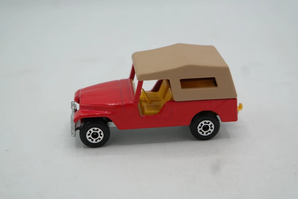 Vintage 1976 MATCHBOX Superfast Jeep CJ6 Red Loose 'Near Mint' No. 53 Lesney - Image 1 of 4