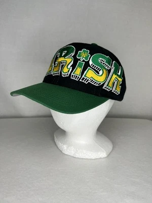 Vintage Top Of The World 90s Notre Dame Fighting Irish Graffiti Snapback CLEAN - Image 1 of 4