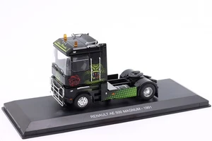 Renault AE 500 Magnum Sattelzugmaschine 1991 Green Mamba 1:43 Hachette - Picture 1 of 1