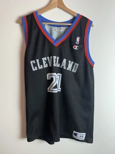 Champion NBA Cleveland Cavaliers Away Trikot 1999-2003 #21 Miles Gr.XXL-Händler✅ - Bild 1 von 7