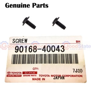 Genuine Kluger MCU25 MCU20 Levin AE101 Front Seat Cushion Shield Screw Set x2 - Picture 1 of 3