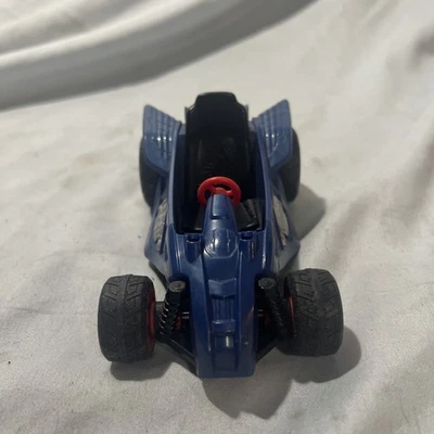 蜘蛛侠孩之宝 2014 年汽车发射器仅蓝色汽车 — 第 1/4 张图片