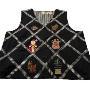 Chaleco de Navidad Lemon Grass para mujer talla grande  - Imagen 1 de 3