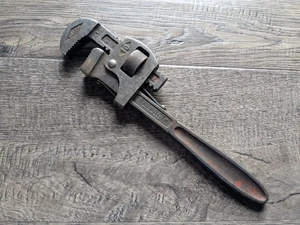 Llave ajustable vintage Walworth Stillson #10 llave de tubo de 10" - Imagen 1 de 8