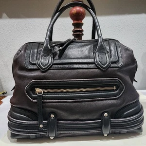 Cole Hann Black Leather Handbag  - Picture 1 of 17