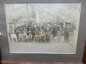 Foto de grupo de 1900 Mineros de Campbell Company Virginia CUTHBERT? Wow Shelf 6 - Imagen 1 de 15