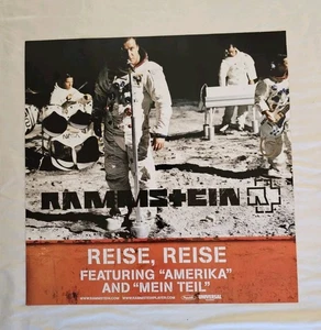 2004 Rammstein Reise, Reise Double Sided Album Sized Promo Poster 12 x 12 - Picture 1 of 2