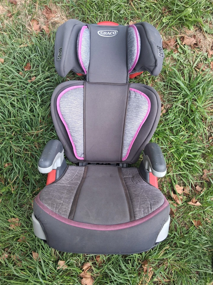 Сиденье-бустер Graco TurboBooster 2.0 LX с высокой спинкой и системой защелок, зеленое - Изображение 1 из 1