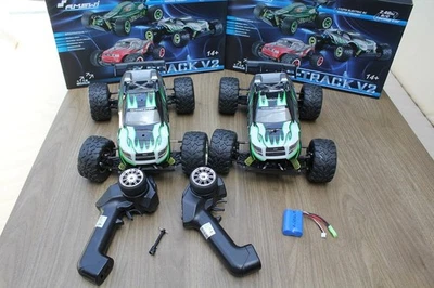 2 X Amewi 22177  RC Truggy S-Track V2 M 1:12 | 4WD | RTR | 2,4 GHz - Bild 1 von 4